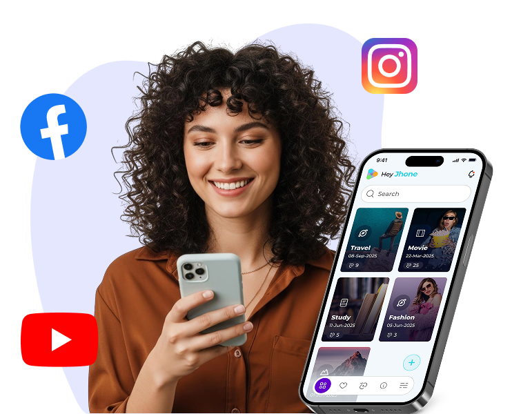 Organize content visually